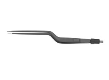 Ceramic Micro Kerrison Ejector Ronguer, Thin Footplates, Small Handles, Black Ceramic Coat, 40 Degrees Up, 3.0 Mm Bite, 7" (17.8 Cm)